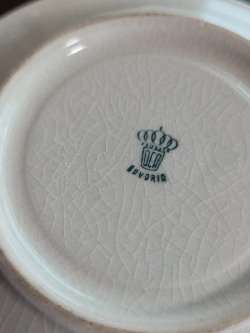 Vintage Berlin Porcelain Souvenir Cup & Saucer